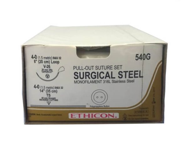 نخ بخیه استیل وایر اتیکون ( STEEL WIRE )