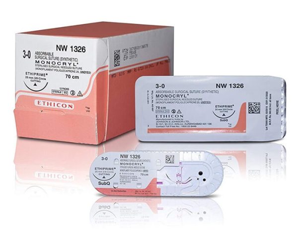 نخ بخیه مونوکریل پلاس اتیکون ( MONOCRYL PLUS )
